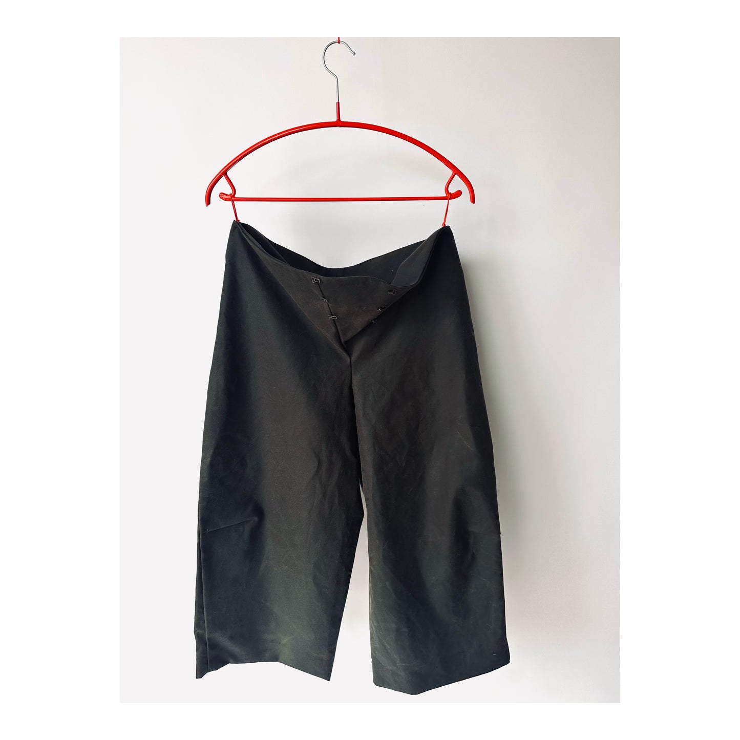 Oil Cotton Canvas Pants