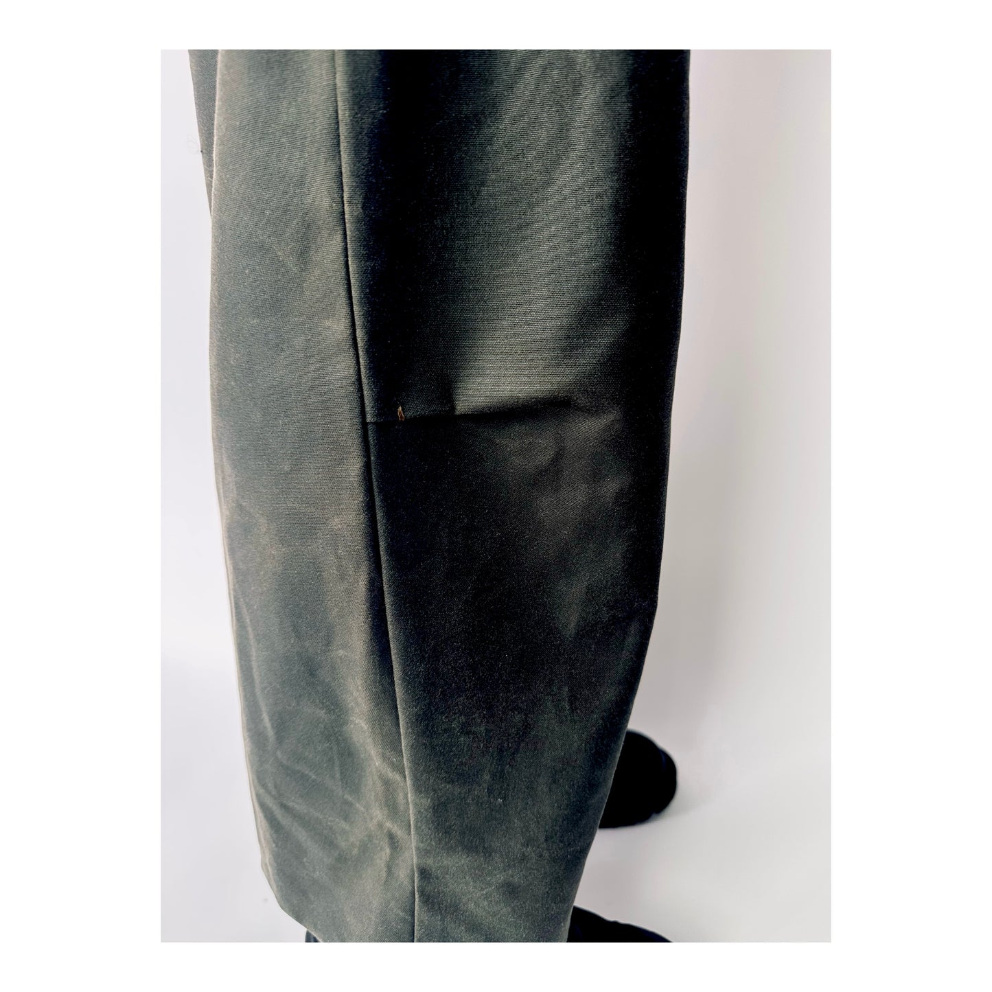 Oil Cotton Canvas Pants
