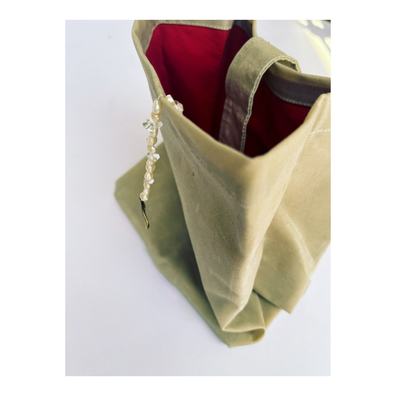 Wax Cotton Clutch